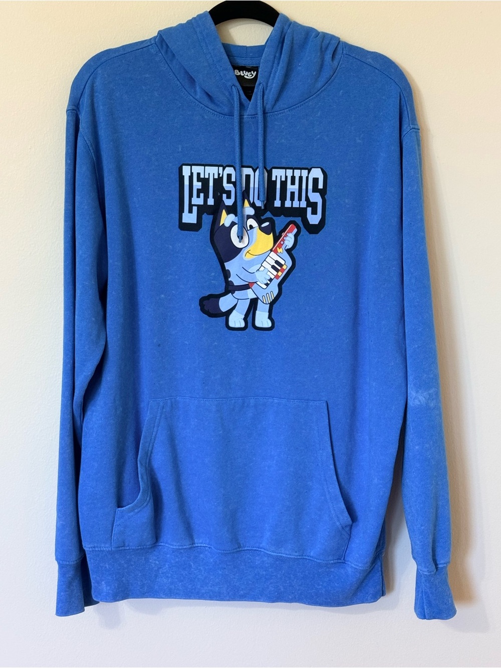 Blue Let's Do This Graphic Hoodie - Bluesy Brand